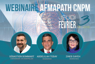 Webinaire AFMAPATH du 3 février 2022 : les pathologies vasculaires pulmonaires comment s’aider de l’imagerie