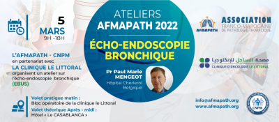 Atelier AFMAPATH du 5 mars 2022 : L'écho-endoscopie bronchique EBUS